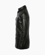 Men's Leather Coat Black Bellingham