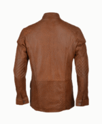 Men's Leather Coat Tan Bellingham