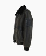 Men's Sheepskin Pilot Jacket Antique Air Force