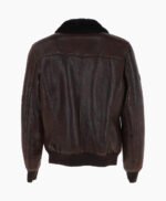 Men's Sheepskin Pilot Jacket Brown Air Force