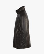 Men's Lambskin and Sheepskin Coat Brown Tucson