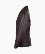 Men's Leather Blazer Brown Boston