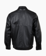 Men's Leather Jacket Black Fresno