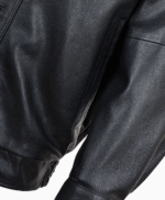 Men's Leather Jacket Black Fresno