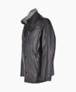 Men's Leather Jacket Black Sacramento