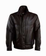 Men's Leather Jacket Brown Fresno