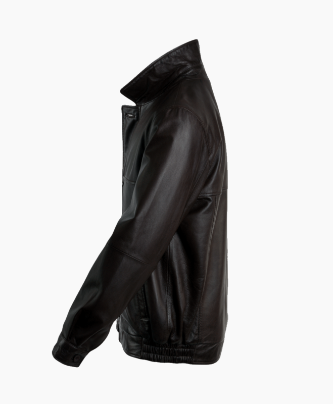 Men's Leather Jacket Brown Fresno