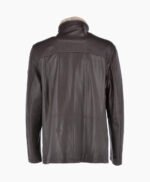 Men's Leather Jacket Brown Sacramento