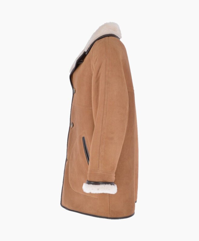 Men's Sheepskin Coat Biscuit Kansas