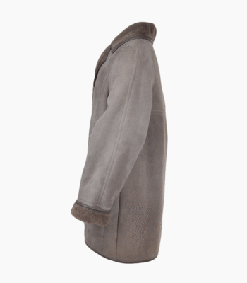Men's Sheepskin Coat Gray Kansas
