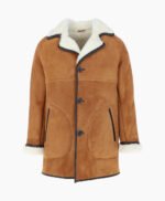 Men's Sheepskin Coat Tan Kansas