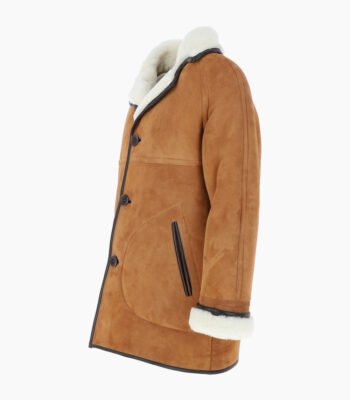 Men's Sheepskin Coat Tan Kansas