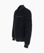 Men's Suede Bomber Jacket Navy Mesa