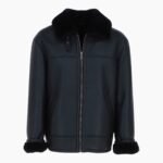 Men's Sheepskin Jacket Black Colorado