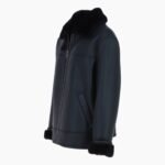 Men's Sheepskin Jacket Black Colorado