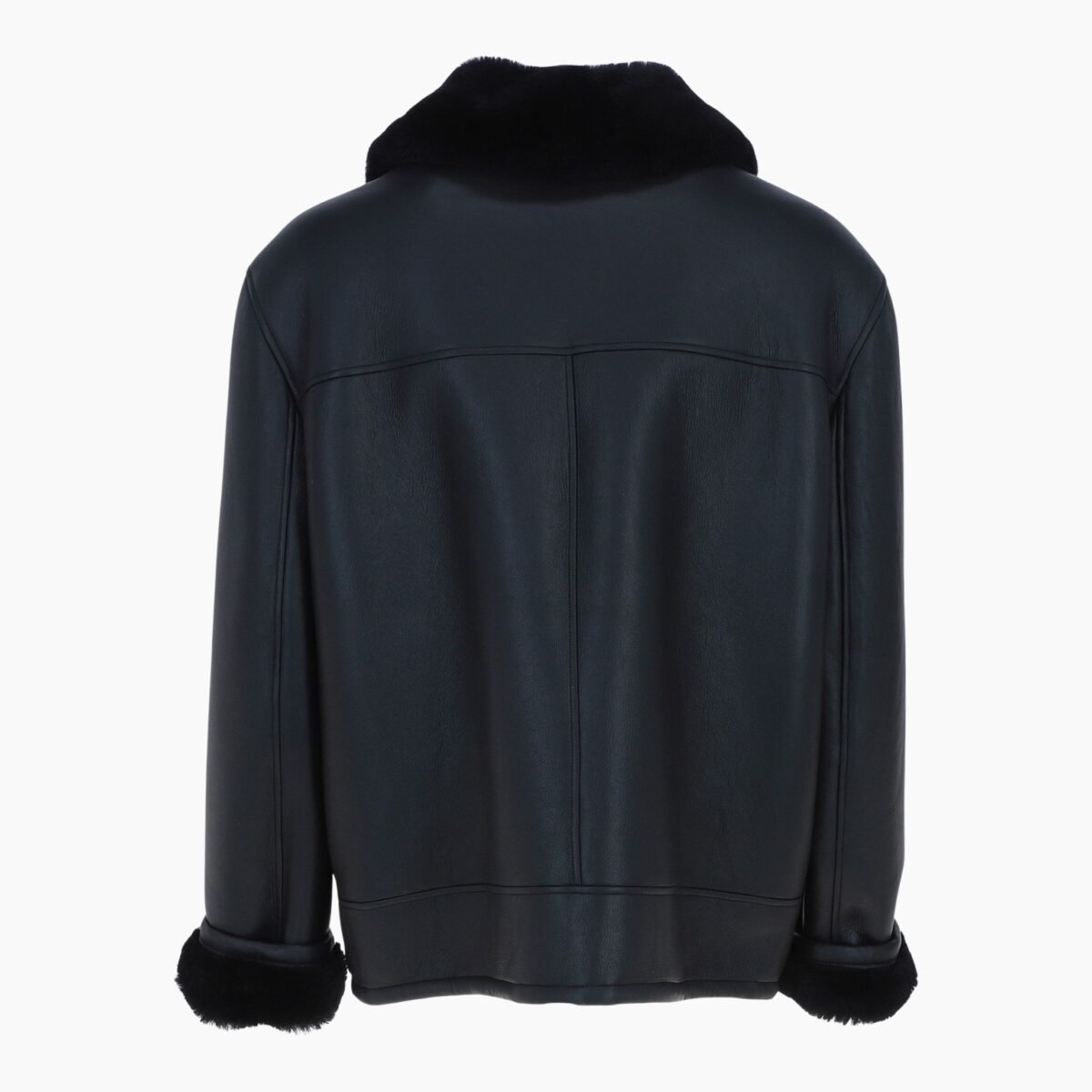 Men's Sheepskin Jacket Black Colorado