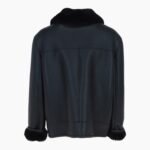 Men's Sheepskin Jacket Black Colorado