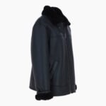 Men's Sheepskin Jacket Black Colorado