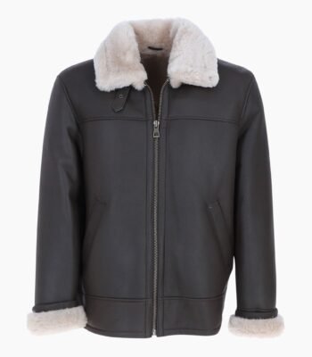 Sheepskin Jacket Brown Colorado
