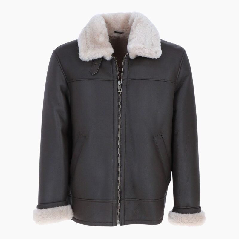 Sheepskin Jacket Brown Colorado