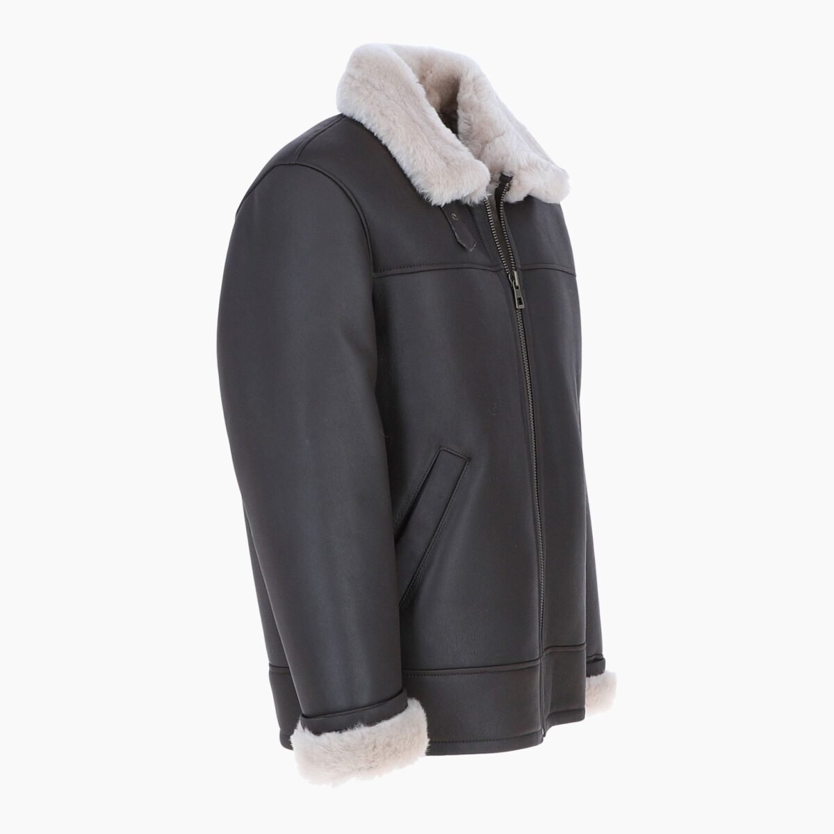 Sheepskin Jacket Brown Colorado