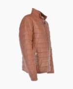 Men's Leather Jacket Brown Anaheim