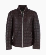 Men's Leather Jacket Oxblood Anaheim