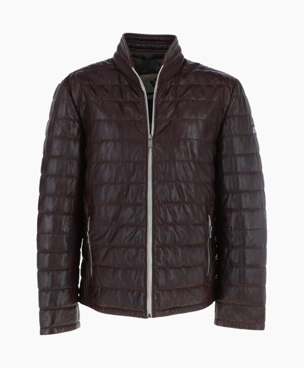 Men's Leather Jacket Oxblood Anaheim