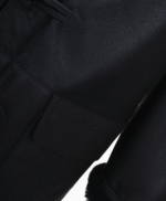 Men's Sheepskin Coat Black Aurora
