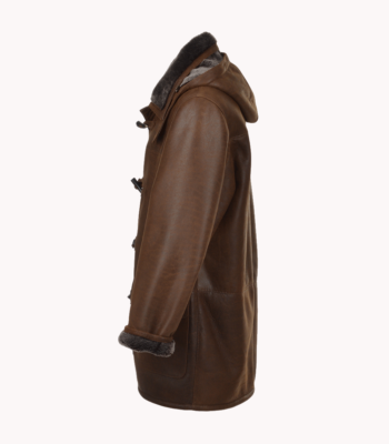 Sheepskin Coat Brown Aurora