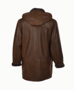 Sheepskin Coat Brown Aurora