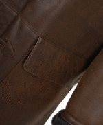 Sheepskin Coat Brown Aurora