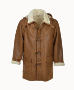 Men's Sheepskin Coat Tan Aurora