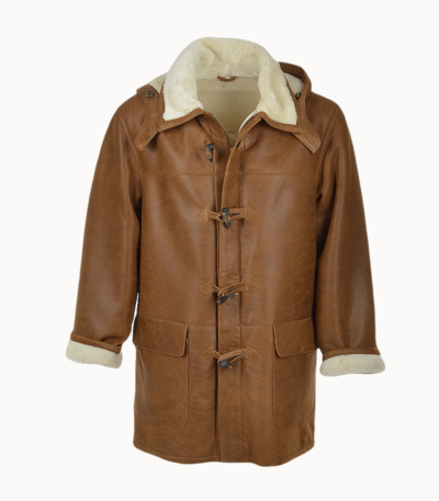 Men's Sheepskin Coat Tan Aurora