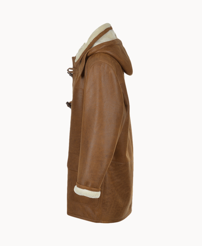 Men's Sheepskin Coat Tan Aurora