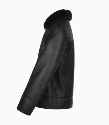 Men's Sheepskin Jacket Black Colorado