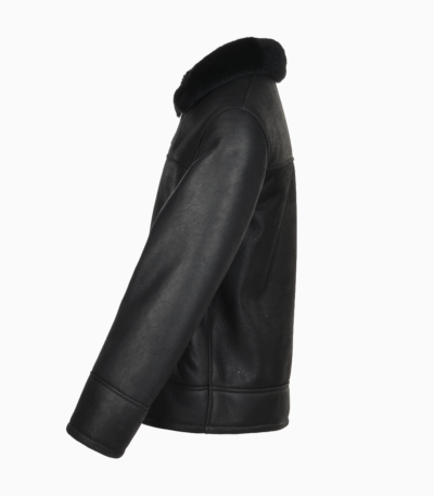 Men's Sheepskin Jacket Black Colorado