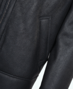 Men's Sheepskin Jacket Black Colorado