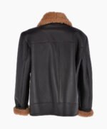 Men's Sheepskin Jacket Black Ginger Colorado