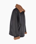 Men's Sheepskin Jacket Black Ginger Colorado
