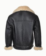 Men's Sheepskin Jacket Black Virginia