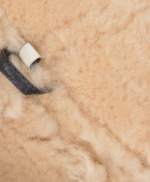 Men's Sheepskin Jacket Black Virginia