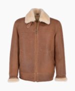 Men's Sheepskin Jacket Brown Colorado
