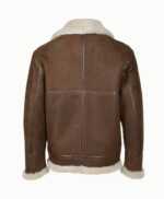 Men's Sheepskin Jacket Brown Miami