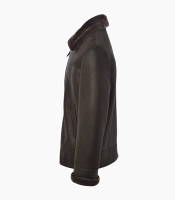Men's Sheepskin Jacket Dark Brown Colorado