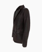 Men's Leather Blazer Brown Newark