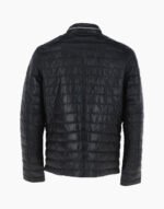 Men's Leather Jacket Black Riverside