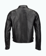 Men's Leather Jacket Black Toledo