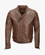 Men's Leather Jacket Brown Toledo