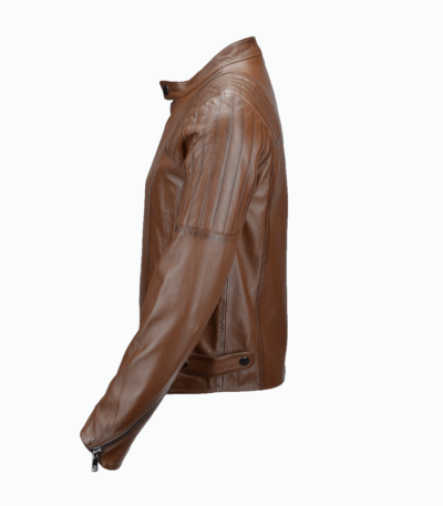 Men's Leather Jacket Brown Toledo